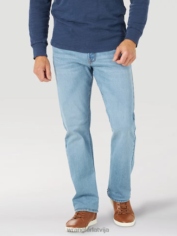 Duncan Piecu zvaigžņu augstākās klases elastīga atvieglinātas piegriezuma džinsi vīriešiem apģērbs Wrangler BFNTB98