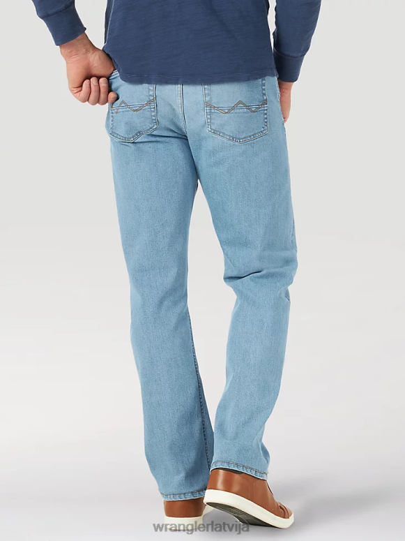 Duncan Piecu zvaigžņu augstākās klases elastīga atvieglinātas piegriezuma džinsi vīriešiem apģērbs Wrangler BFNTB98