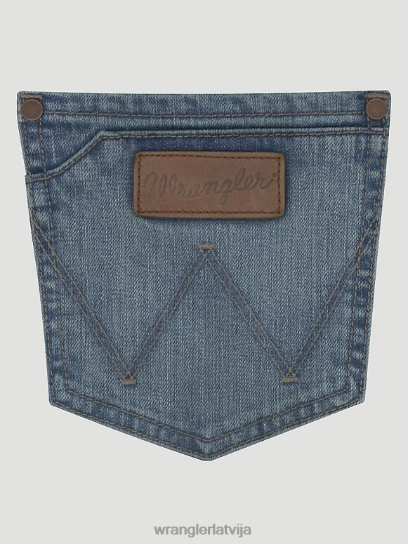 Džeksboro retro slim fit džinsi ar taisnām kājām vīriešiem apģērbs Wrangler BFNTB31