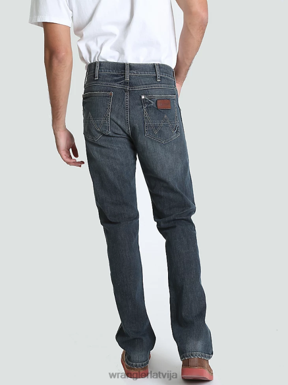 Džeroms retro slim fit džinsi ar taisnām kājām vīriešiem apģērbs Wrangler BFNTB32
