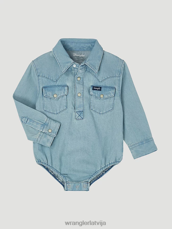 Ferris retro slaidi taisni džinsi zēni apģērbs Wrangler BFNTB1061