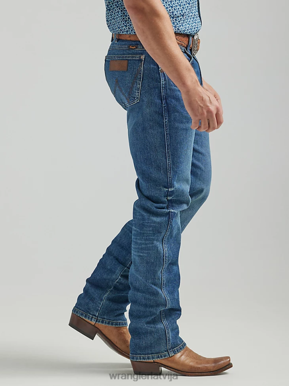 Galloway retro premium klases džinsi tievs taisns vīriešiem apģērbs Wrangler BFNTB75