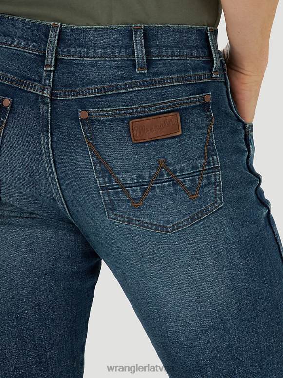 Hereforda retro slim fit džinsi ar taisnām kājām vīriešiem apģērbs Wrangler BFNTB26