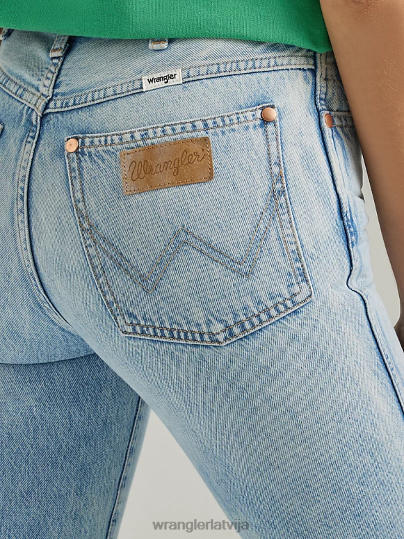 Honolua wild west 603 augstceltnes taisni džinsi sievietes apģērbs Wrangler BFNTB765