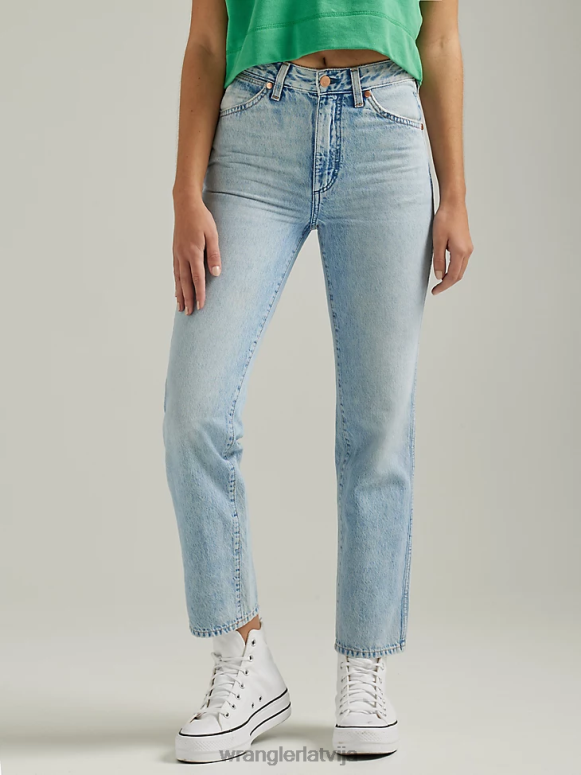 Honolua wild west 603 augstceltnes taisni džinsi sievietes apģērbs Wrangler BFNTB765