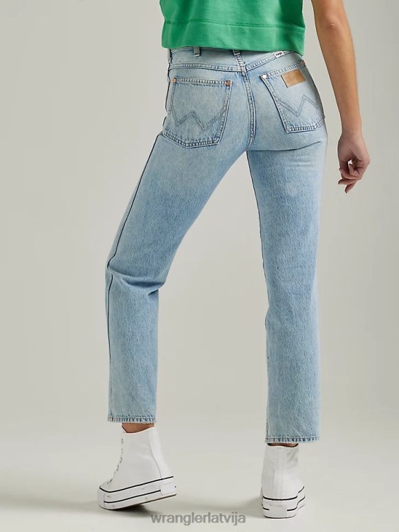 Honolua wild west 603 augstceltnes taisni džinsi sievietes apģērbs Wrangler BFNTB765