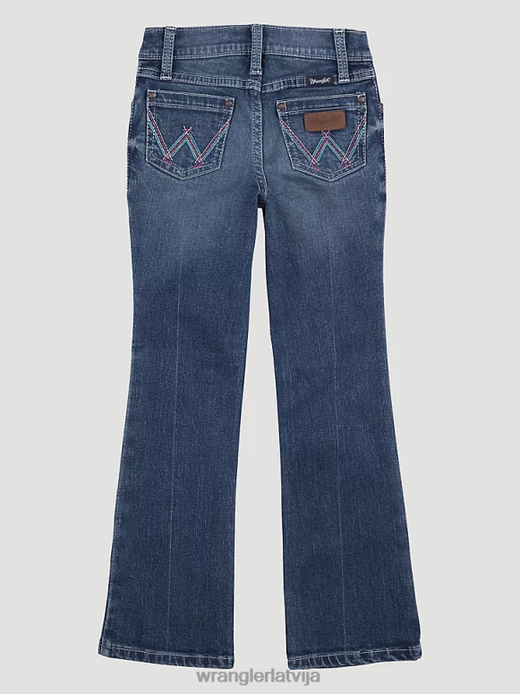Klēra premium patch džinsi meitenes apģērbs Wrangler BFNTB1046