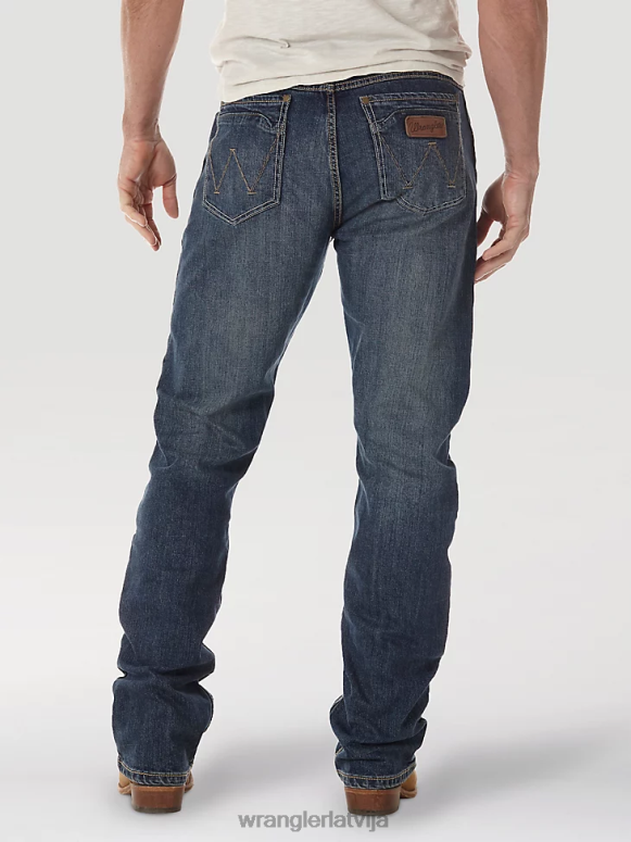 Leitona retro slim fit bootcut džinsi vīriešiem apģērbs Wrangler BFNTB2
