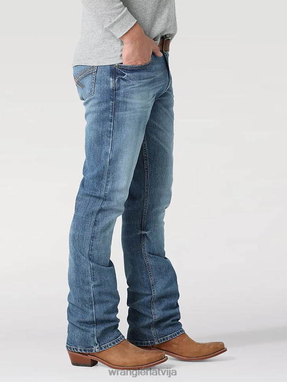 Meksija 20x nē 42 vintage bootcut džinsi vīriešiem apģērbs Wrangler BFNTB19