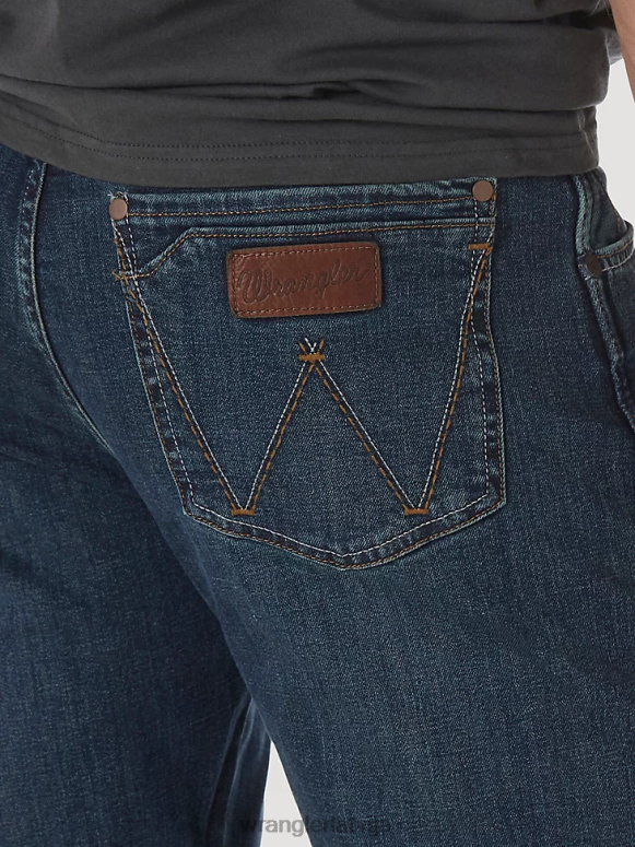 Portlenda retro slim fit džinsi ar taisnām kājām vīriešiem apģērbs Wrangler BFNTB22