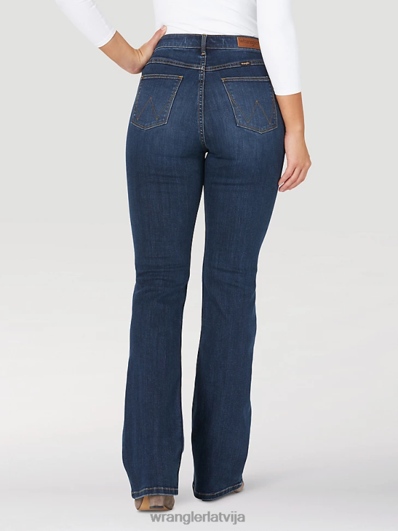 Stoktona augstceltnes drosmīgi džinsi sievietes apģērbs Wrangler BFNTB733