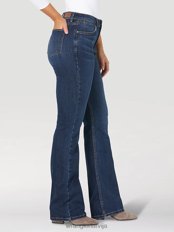 Stoktona augstceltnes drosmīgi džinsi sievietes apģērbs Wrangler BFNTB733