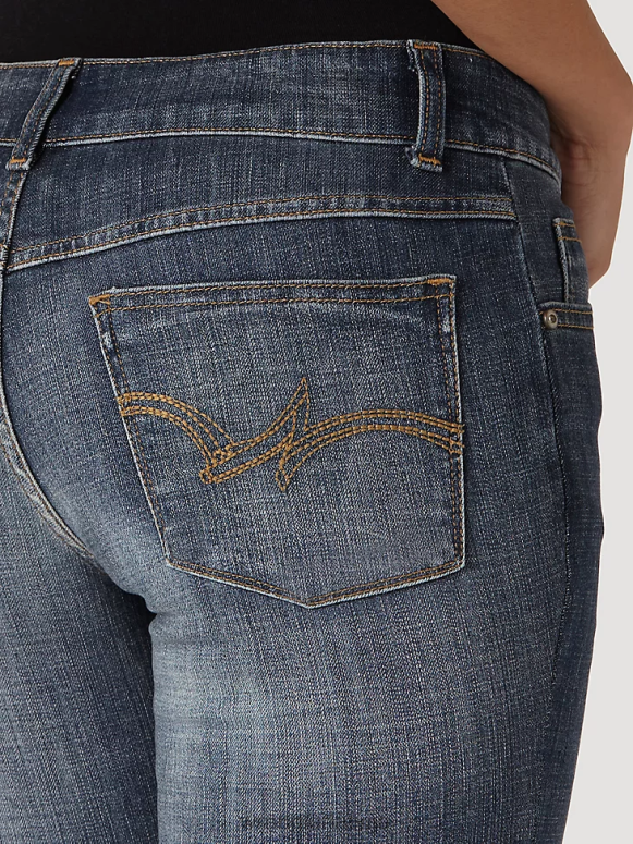 ak mazgā bootcut džinsi sievietes apģērbs Wrangler BFNTB780