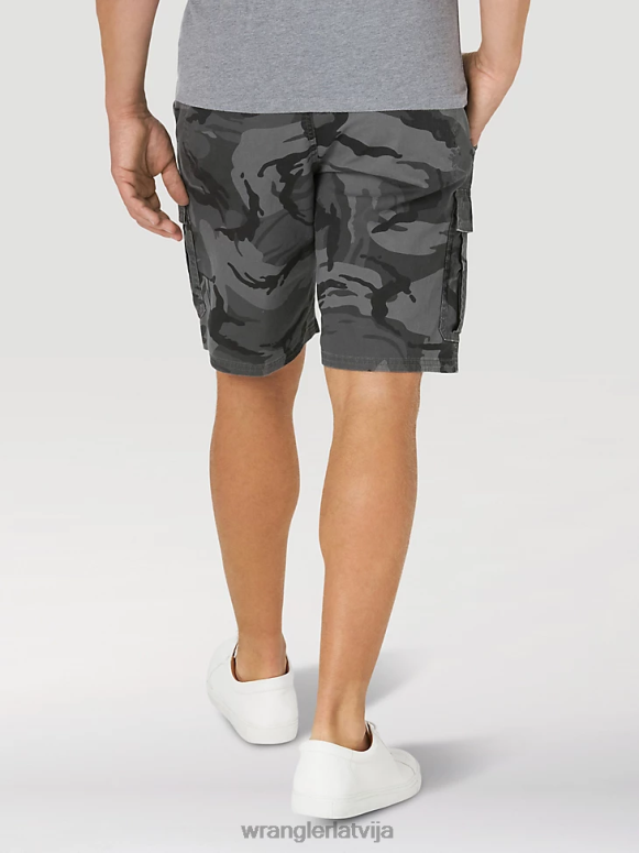 antracīta kamīns autentiski stiept kravas īsu vīriešiem apģērbs Wrangler BFNTB562