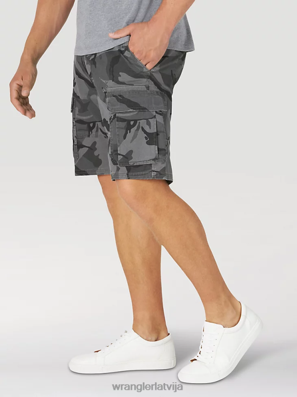 antracīta kamīns autentiski stiept kravas īsu vīriešiem apģērbs Wrangler BFNTB562