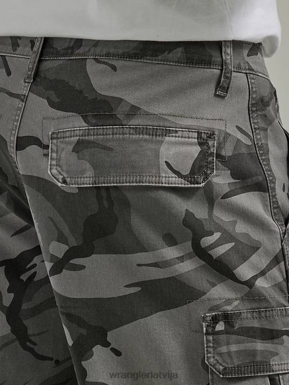 antracīta kamīns piecu zvaigžņu premium stacked kravas short vīriešiem apģērbs Wrangler BFNTB531