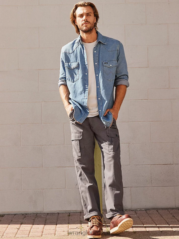 antrīts Pieczvaigžņu premium klases relaksētas flex cargo bikses vīriešiem apģērbs Wrangler BFNTB222