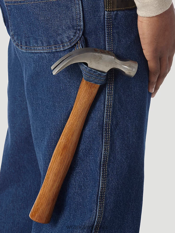 antīks indigo riggs darba apģērbu galdnieks vīriešiem apģērbs Wrangler BFNTB156