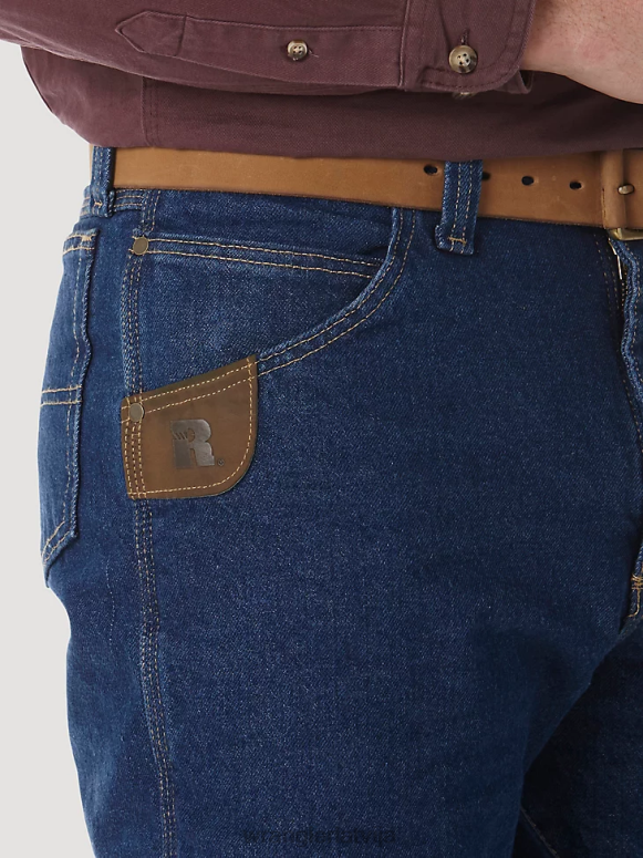 antīks indigo riggs workwear stepēts piecu kabatu džinsu odere vīriešiem apģērbs Wrangler BFNTB191