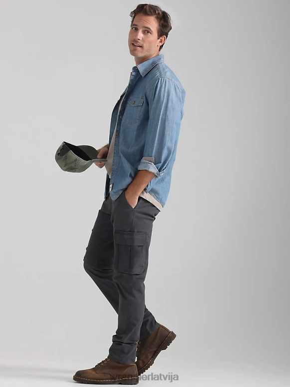 asfalts elastīgas konusveida kravas bikses vīriešiem apģērbs Wrangler BFNTB225