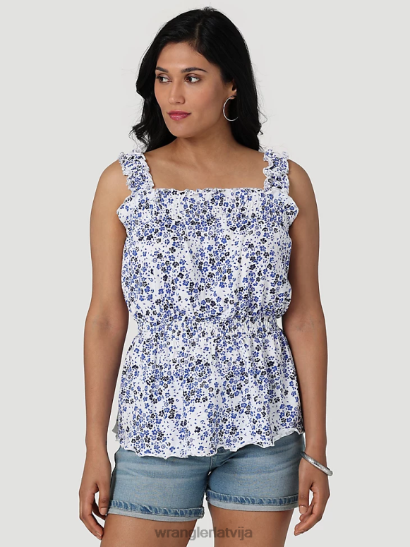 balts viens plecs cami sievietes apģērbs Wrangler BFNTB873