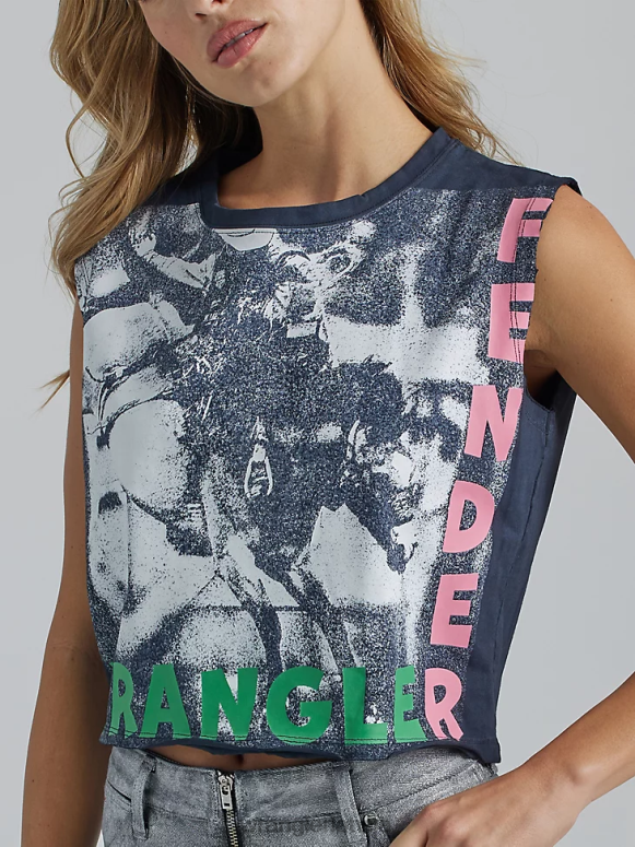 balts viens plecs cami sievietes apģērbs Wrangler BFNTB873