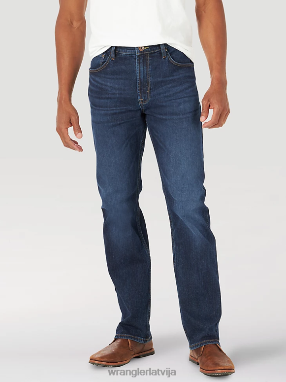 bankas piecu zvaigžņu premium taisni pieguļoši džinsi vīriešiem apģērbs Wrangler BFNTB97