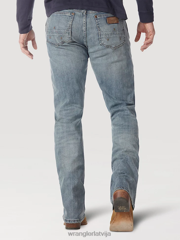 br mazgāt retro slim fit bootcut džinsi vīriešiem apģērbs Wrangler BFNTB8
