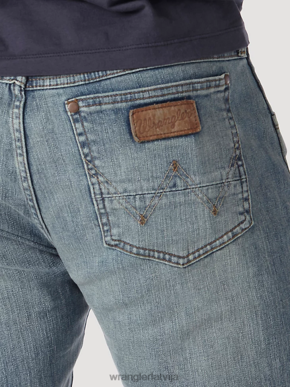 br mazgāt retro slim fit bootcut džinsi vīriešiem apģērbs Wrangler BFNTB8