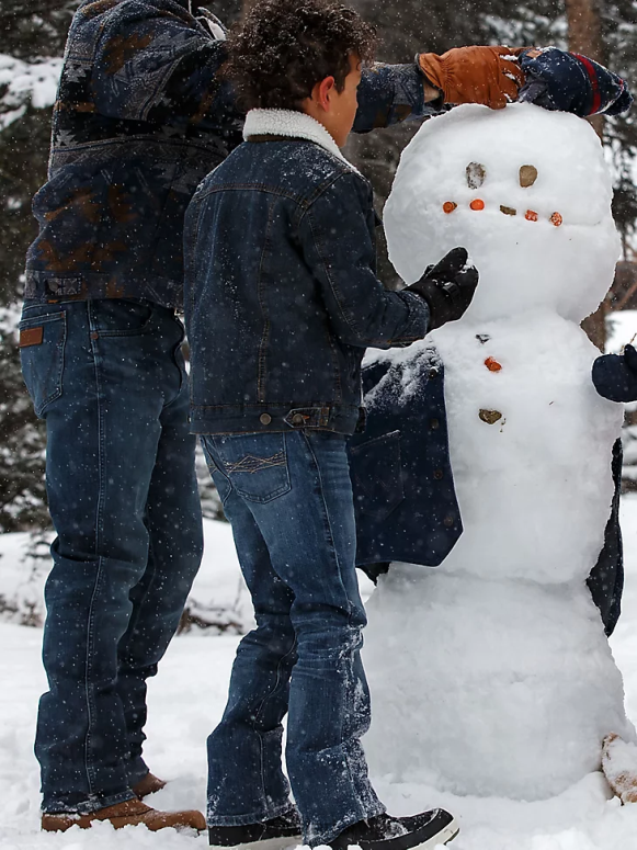 brauciens ar taku 20x vintage bootcut slim fit džinsi zēni apģērbs Wrangler BFNTB980