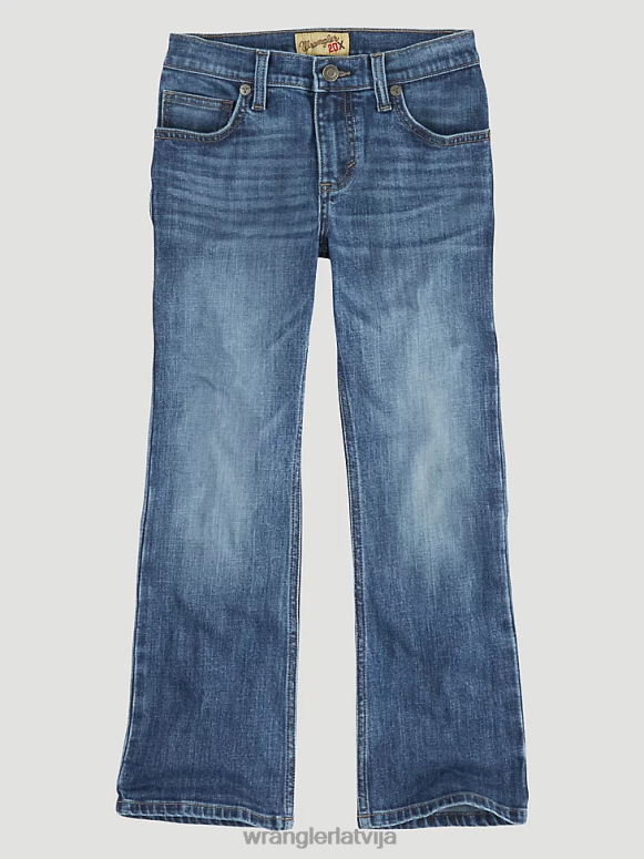 brauciens ar taku 20x vintage bootcut slim fit džinsi zēni apģērbs Wrangler BFNTB980