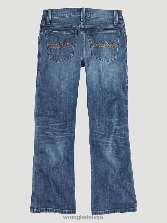 brauciens ar taku 20x vintage bootcut slim fit džinsi zēni apģērbs Wrangler BFNTB980