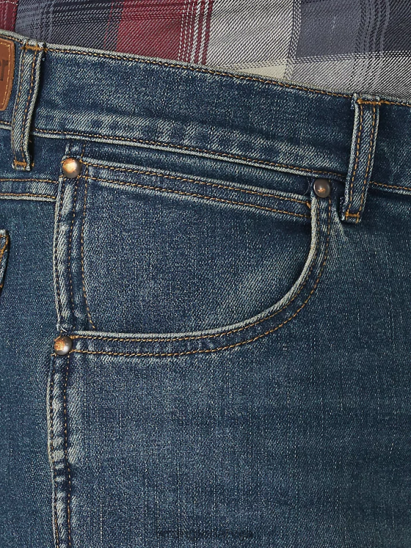 bronco flex weather jebkas slim taisni pieguļošs džinss vīriešiem apģērbs Wrangler BFNTB178