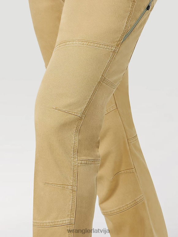 brūnaļģes atg pastiprinātas komunālās bikses vīriešiem apģērbs Wrangler BFNTB623