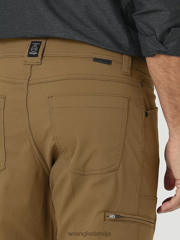 brūnaļģes atg sintētiskās sadzīves bikses vīriešiem apģērbs Wrangler BFNTB629