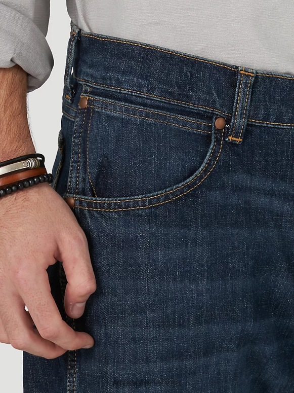 cb mazgāšana slaidi bootcut džinsi vīriešiem apģērbs Wrangler BFNTB182