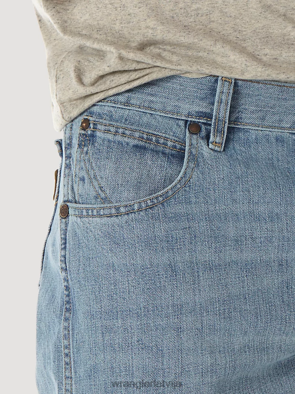 cekuls Retro atvieglinātas piegriezuma džinsi vīriešiem apģērbs Wrangler BFNTB40