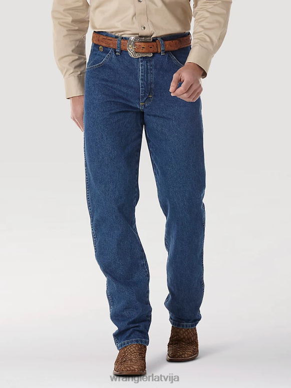 clayton Piecu zvaigžņu augstākās kvalitātes slaidi taisni džinsi vīriešiem apģērbs Wrangler BFNTB158