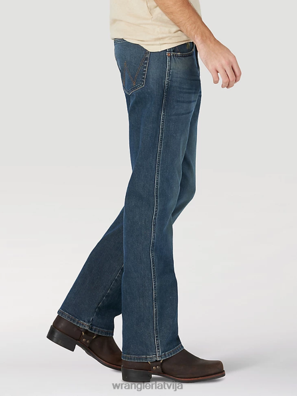 cr mazgāšana slaidi bootcut džinsi vīriešiem apģērbs Wrangler BFNTB183