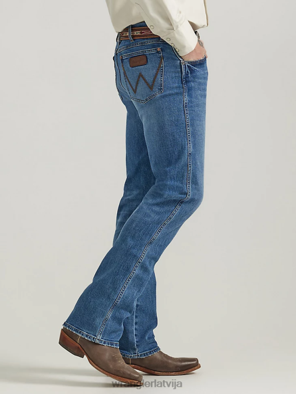 deerstalker Retro atvieglinātas piegriezuma džinsi vīriešiem apģērbs Wrangler BFNTB45