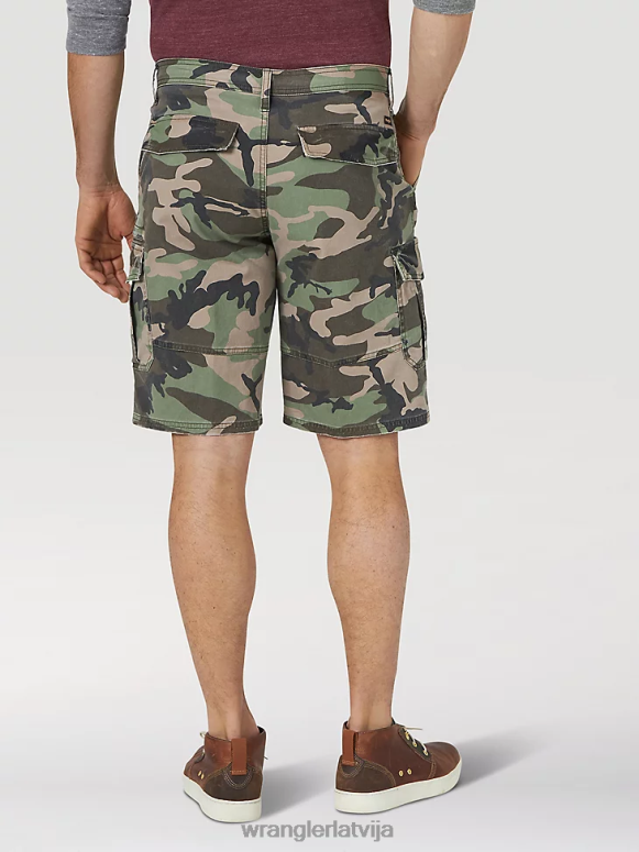 džungļu kamo flex twill cargo short vīriešiem apģērbs Wrangler BFNTB547