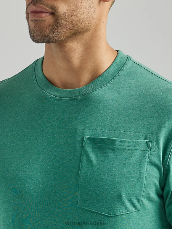 egle riggs workwear īsām piedurknēm 1 kabatas performances t-krekls vīriešiem apģērbs Wrangler BFNTB282