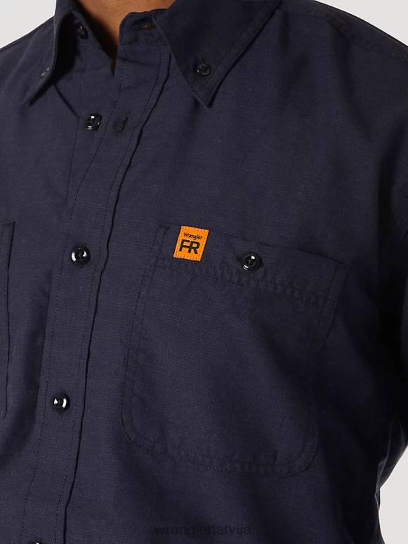 flote riggs workwear fr liesmas izturīgs sarža cietais darba krekls vīriešiem apģērbs Wrangler BFNTB402