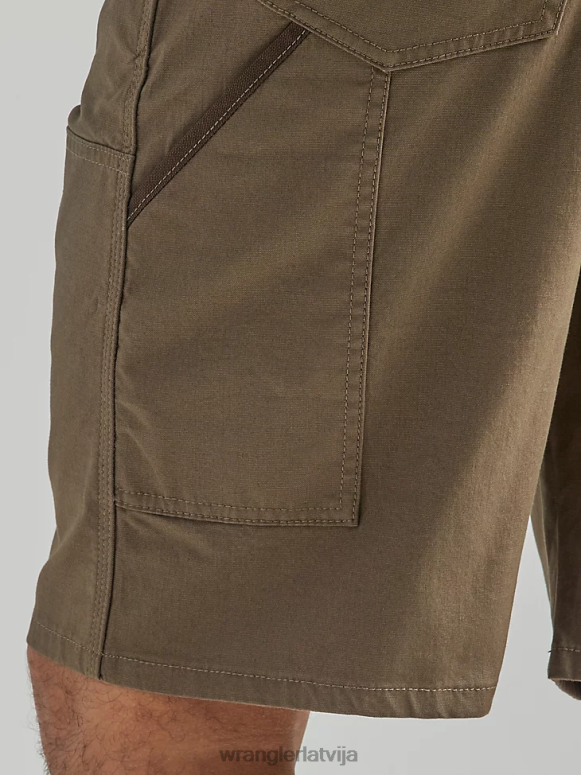 gaiši brūns riggs workwear utility relaxed short vīriešiem apģērbs Wrangler BFNTB675