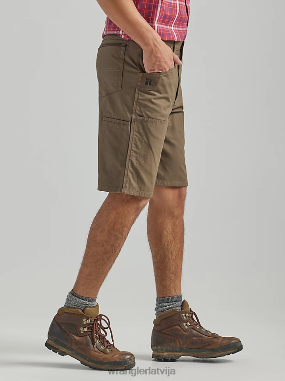 gaiši brūns riggs workwear utility relaxed short vīriešiem apģērbs Wrangler BFNTB675