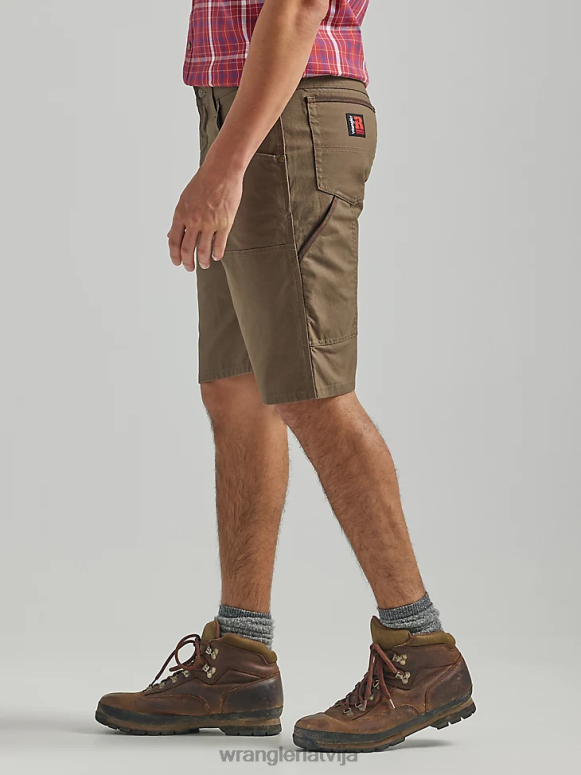 gaiši brūns riggs workwear utility relaxed short vīriešiem apģērbs Wrangler BFNTB675