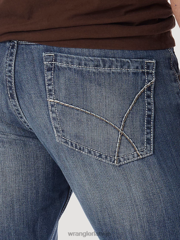 gaiši zils 20x nē 42 vintage bootcut džinsi vīriešiem apģērbs Wrangler BFNTB18