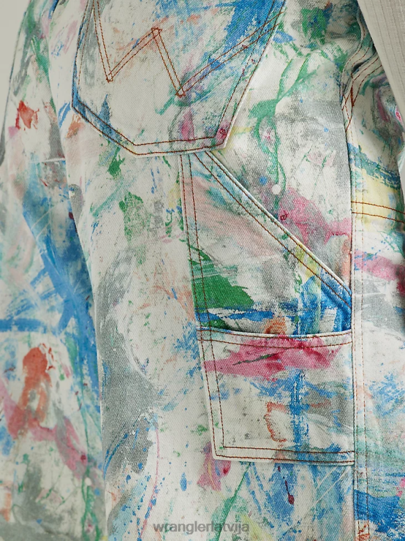 gaišs akmens pārstrādāts īss sievietes apģērbs Wrangler BFNTB822