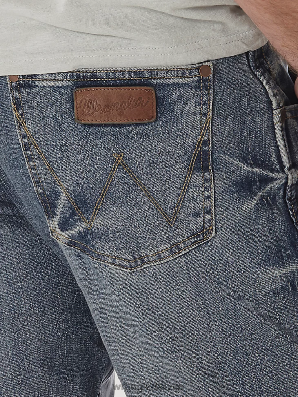 greeley retro slim fit bootcut džinsi vīriešiem apģērbs Wrangler BFNTB5