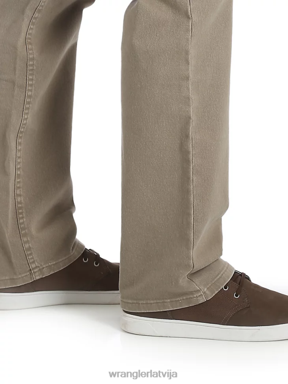 haki Pieczvaigžņu augstākās kvalitātes džinsa elastīgs džinss komfortam regulāri pieguļošs džinss vīriešiem apģērbs Wrangler BFNTB142